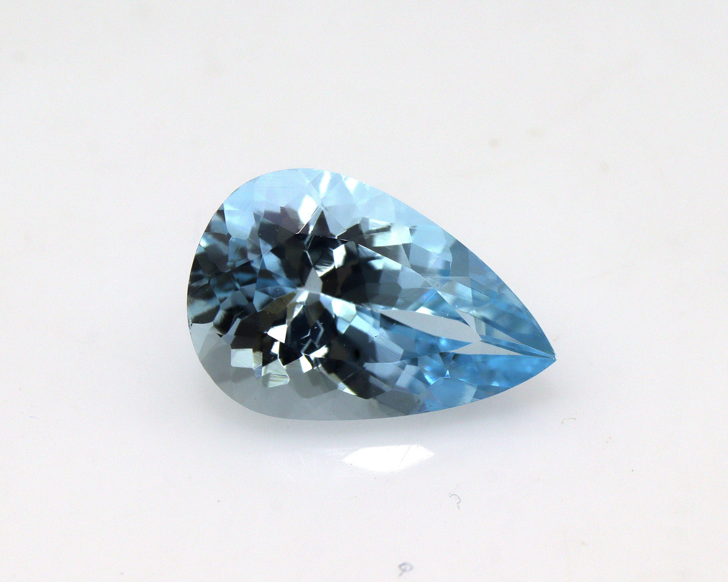 Finest Blue 2.76 Ct Pear Cut Aquamarine | AAA+ Natural | Medium to Dark Blue | Loupe Clean | Pear Ring or Pendant | Loose Aquamarine