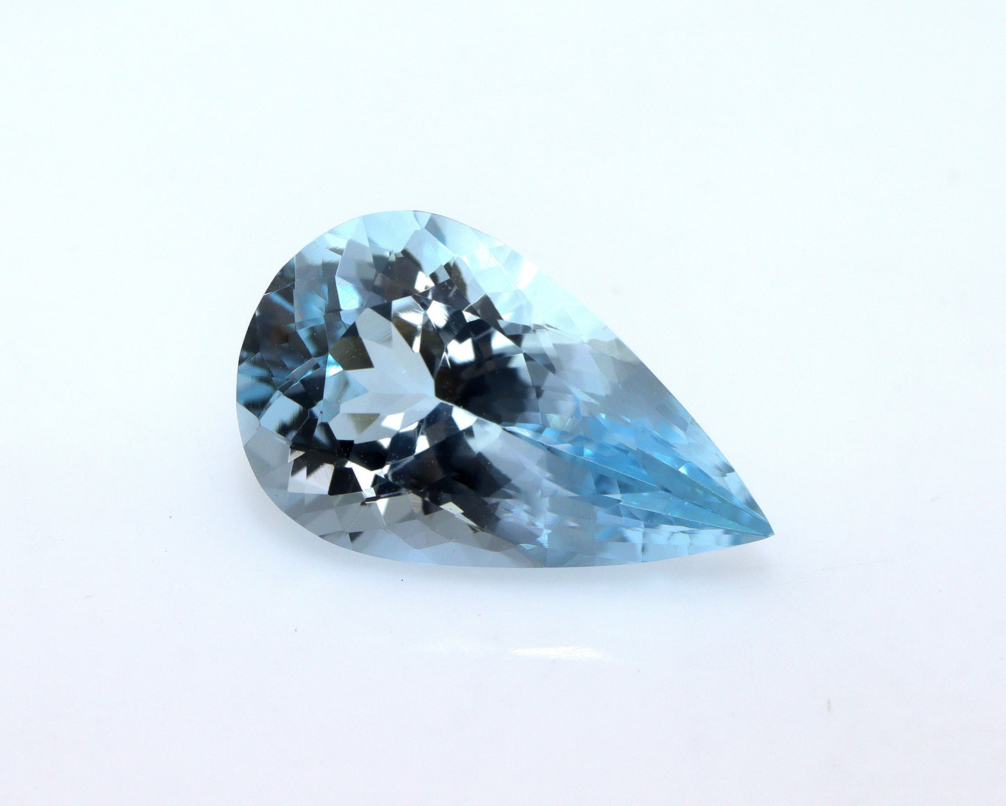 5 Ct Natural Aquamarine Pear Cut • AAA+ Medium–Dark Blue Aquamarine • Big Gemstone for Ring • Unheated Statement Aquamarine