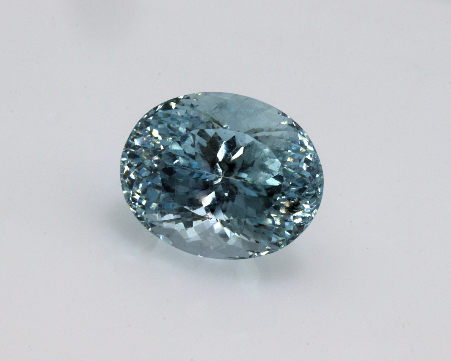 10 Ct Natural Aquamarine Oval | 14.5x11.8mm AAA Gem, Statement Ring or Pendant Stone, For High-end custom jewelry, Big Size, Wedding Jewelry