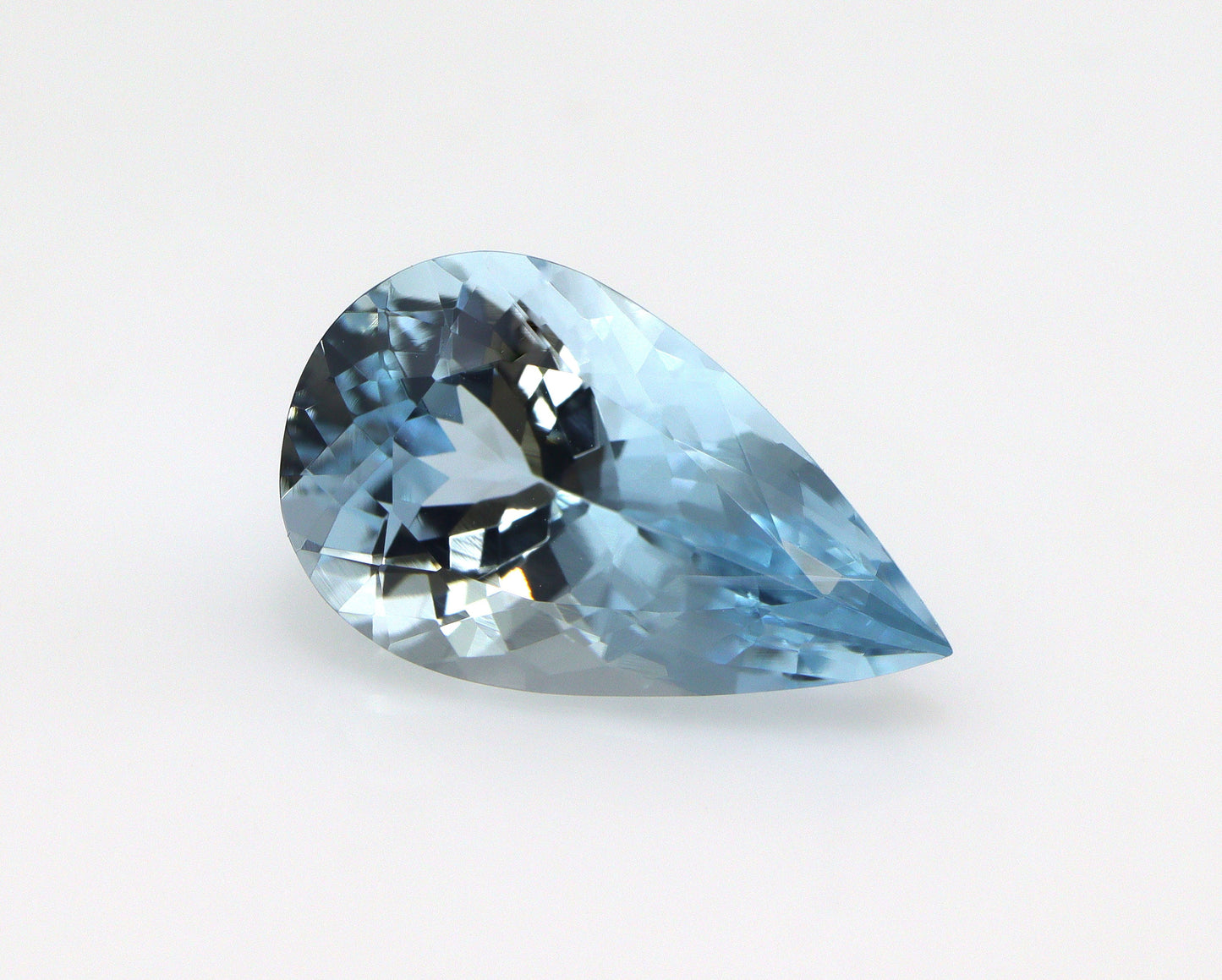 5.3 Ct Aquamarine Pear Cut 16.4x9.9 mm | AAA+ Natural Blue Gemstone | March Birthstone | Loose Aquamarine for Ring, Pendant, Jewelry