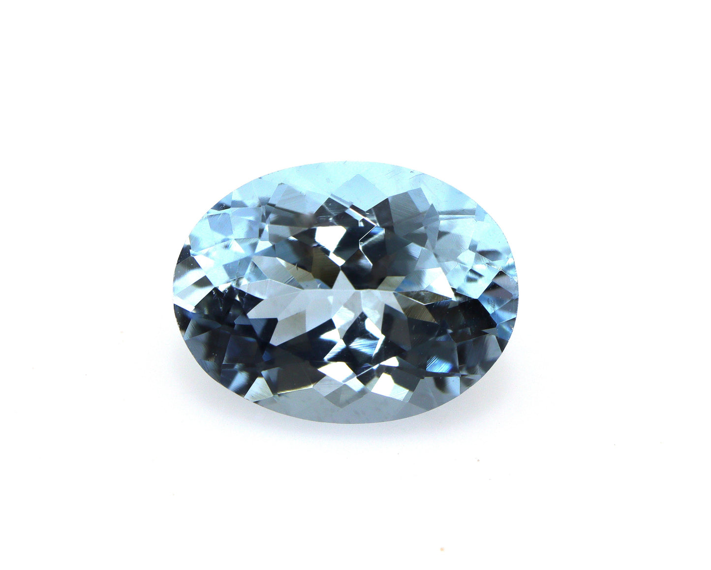 2.93 Ct AAA+ Natural Dark Blue Aquamarine Oval Cut – Top Grade March Birthstone Gemstone for Ring or Pendant