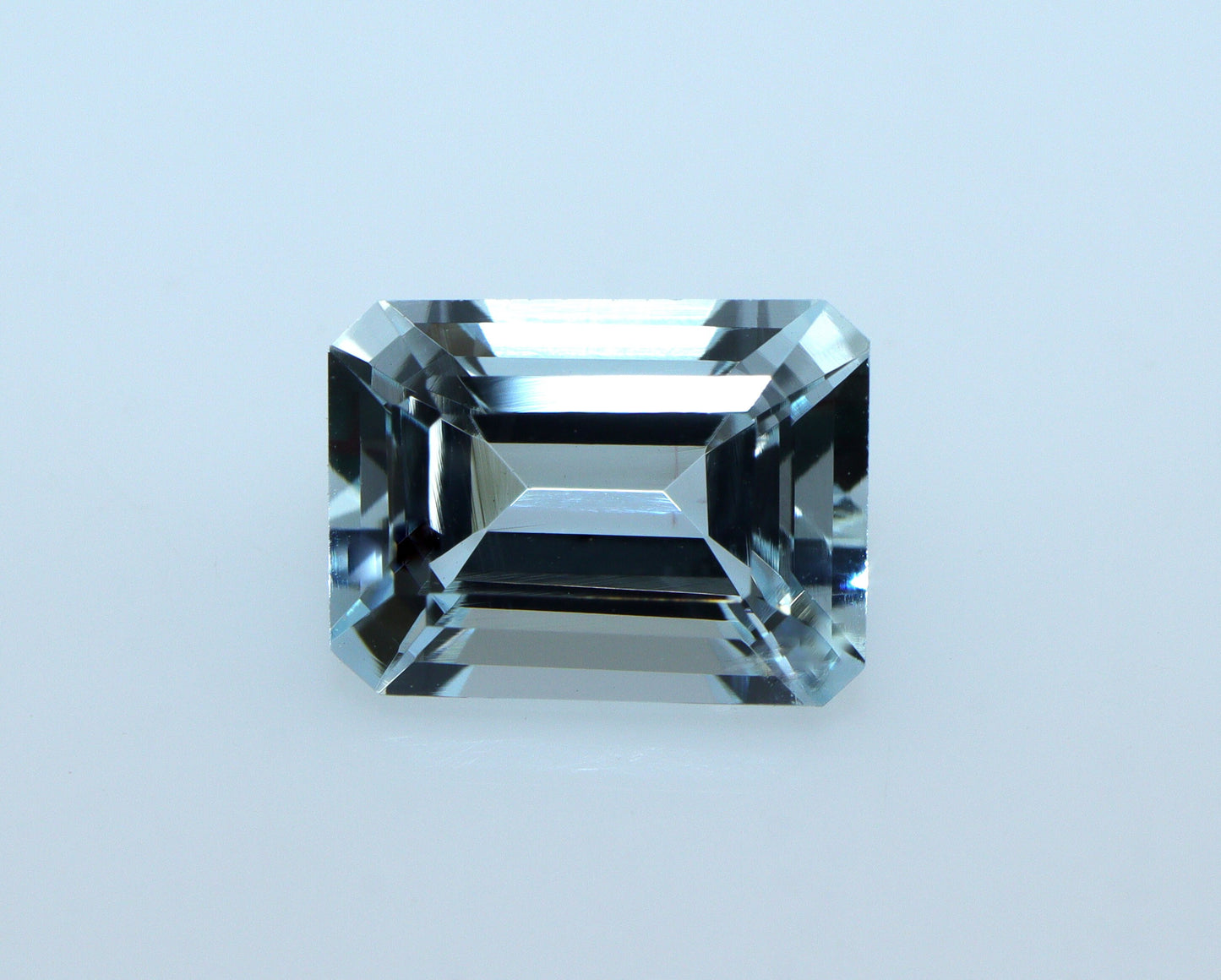1.6 Ct Aquamarine Emerald Cut, Light Blue Natural Gem, Eye Clean Aquamarine for Ring or Pendant, Dainty Engagement Stone, Solitaire Ring Gem
