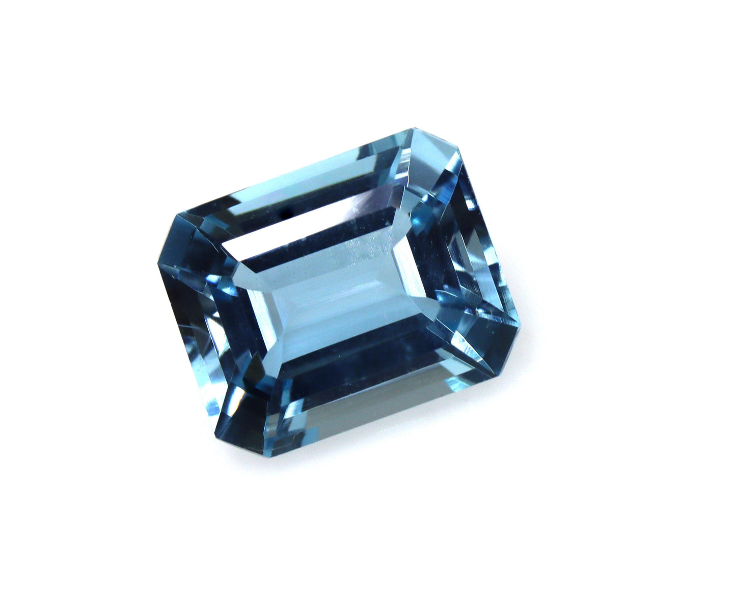 Dark Blue Aquamarine! 2.4 Ct Emerald Cut | AAA+ Eye Clean Gem | No Heat Natural Aquamarine | Engagement Ring Pendant Gem, Top Quality Gem