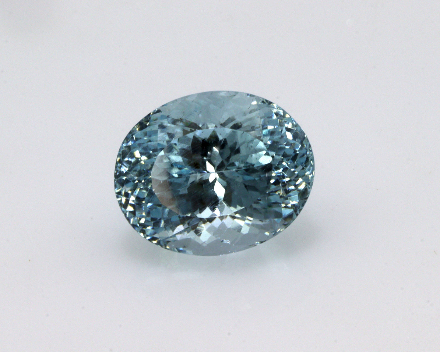 10 Ct Natural Aquamarine Oval | 14.5x11.8mm AAA Gem, Statement Ring or Pendant Stone, For High-end custom jewelry, Big Size, Wedding Jewelry