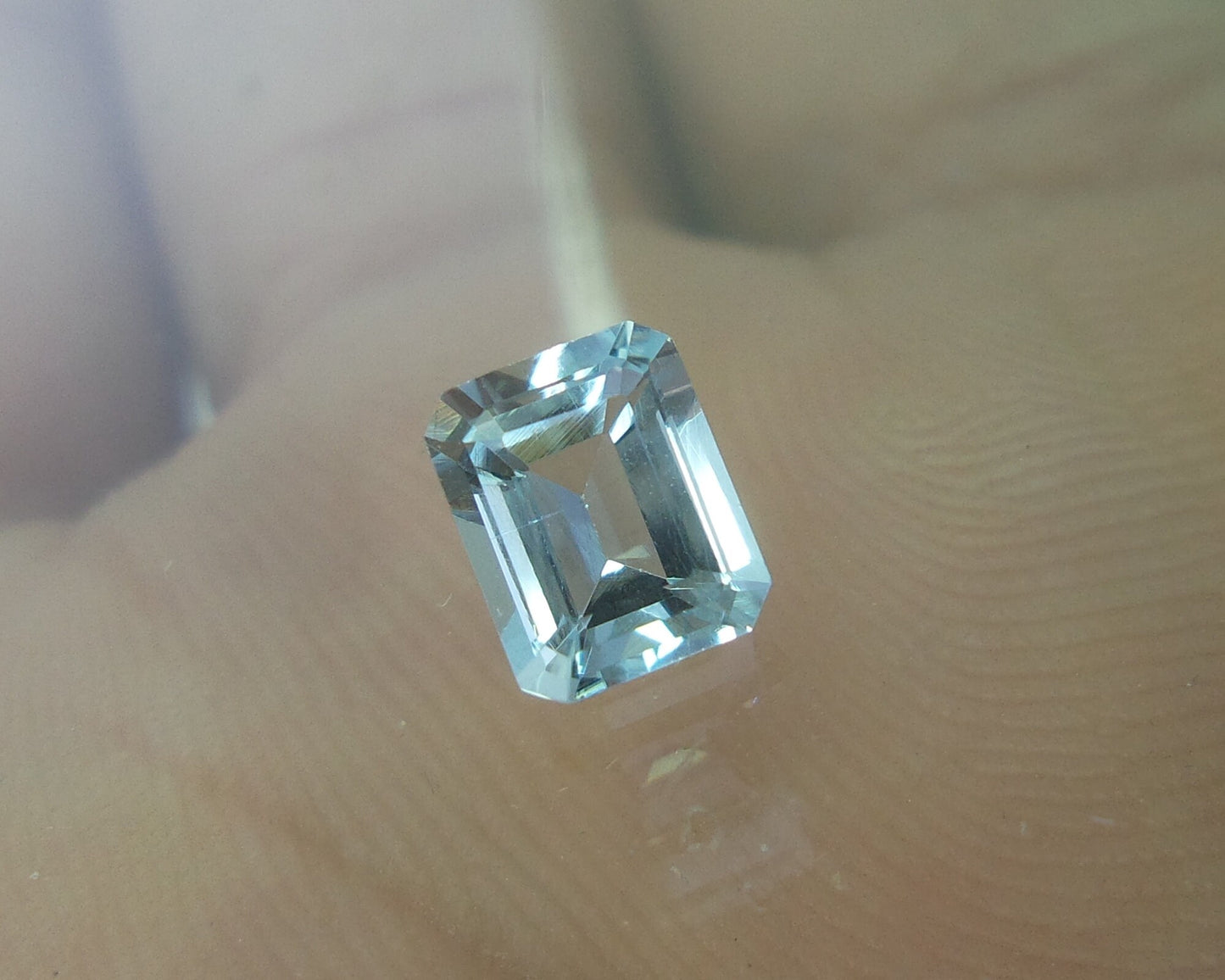 AAA Natural Aquamarine Emerald Cut (6.3x5.1 mm) – Medium Blue Loose Gemstone | March Birthstone