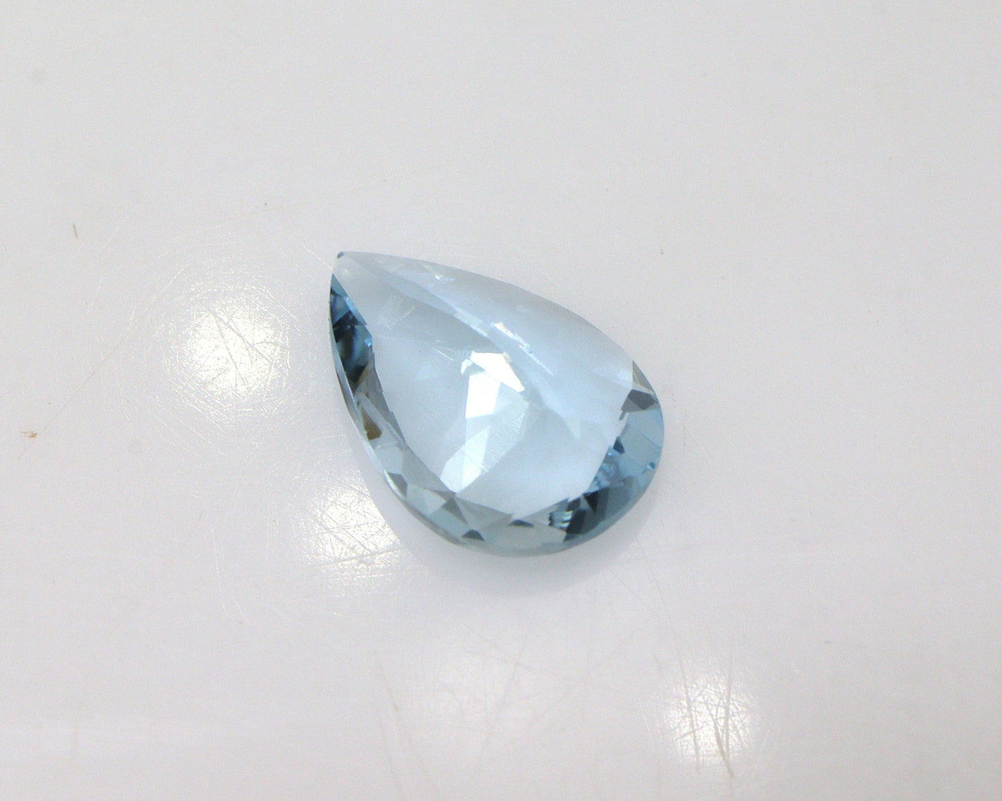 10x7 mm TOP Quality Natural AQUAMARINE Pear | Unheated Dark Blue Aquamarine Gemstone | AAA Grade Aquamarine for Pear Ring