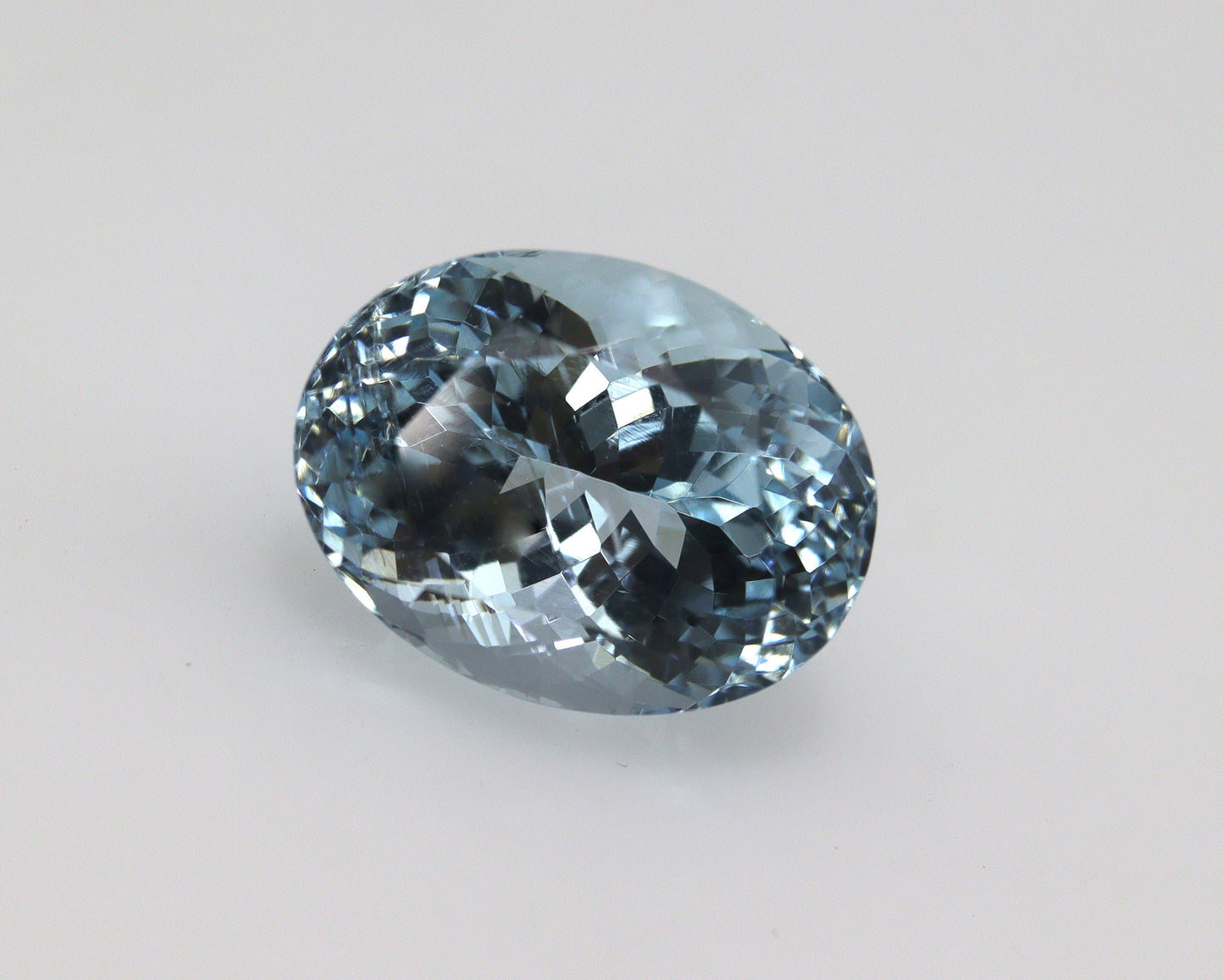 5.1 Ct AAA Natural AQUAMARINE Oval Cut – Sparkling Blue Aquamarine, Big Loose Gemstone for Statement Jewelry, Rings & Pendants