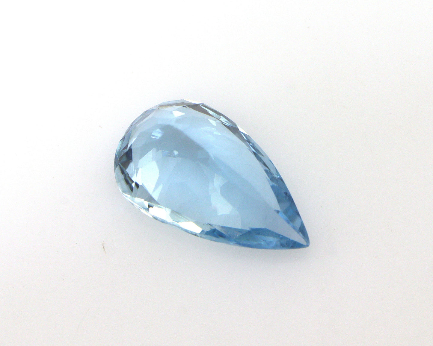 TOP Blue! 1.8 Ct Natural Dark Aquamarine Pear Cut – Deep Blue AAA | 11×6.6 mm Loupe Clean | Unheated & Untreated | Engagement Ring Stone