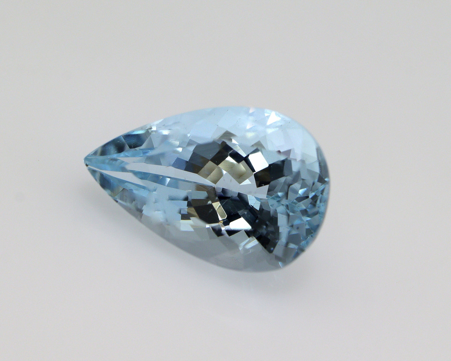 2.4 Ct Pear Cut Aquamarine | AAA Natural | 11.5x7.5 mm Medium Blue Gem | Engagement Ring | Pendant |  Aquamarine Necklace, Teardrop Gem