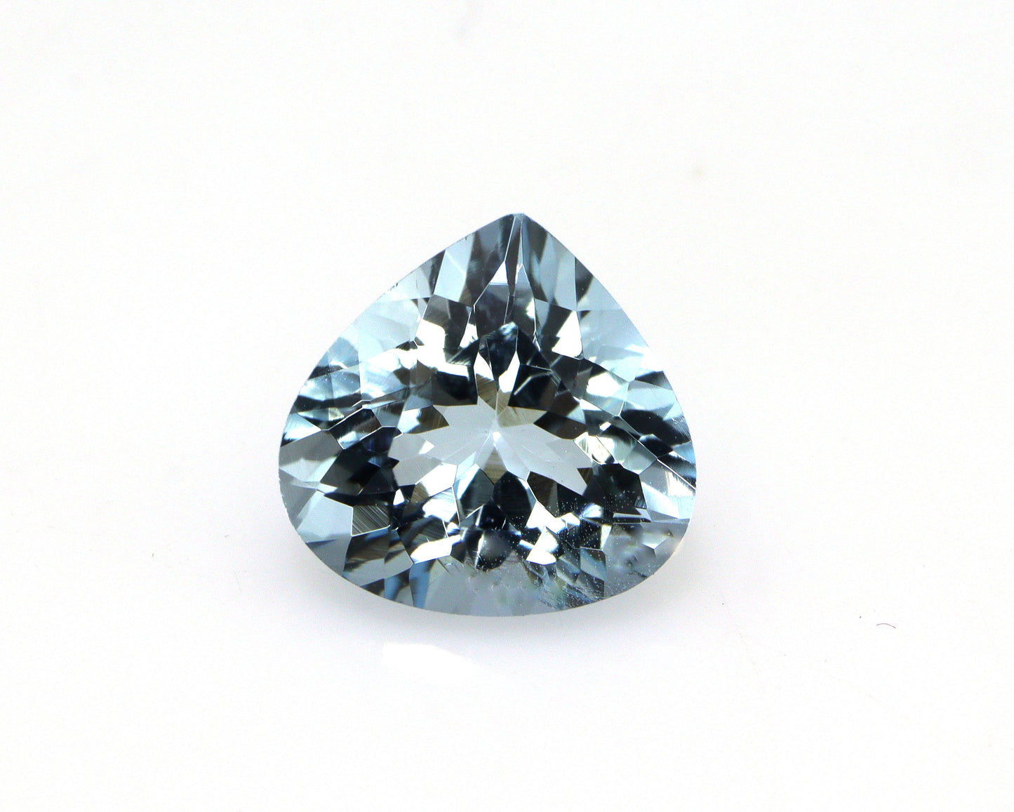 2 Ct Aquamarine Heart Cut 9x8.8 mm | AAA Natural Blue Gemstone | March Birthstone | Loose Aquamarine for Ring, Pendant, Necklace