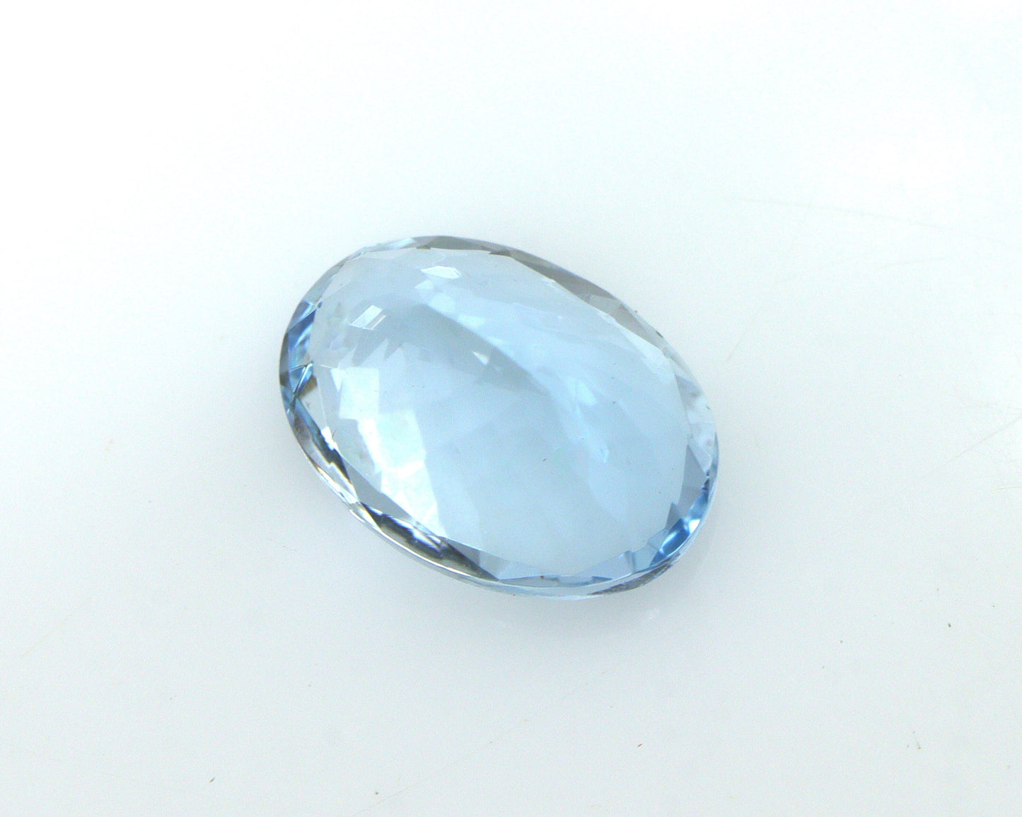 TOP BLUE! 1.7 Ct AAA+ Natural Aquamarine Oval Cut | No Heat Blue Aquamarine | Engagement Ring Gemstone, Wedding Jewelry Stone Saturated Blue