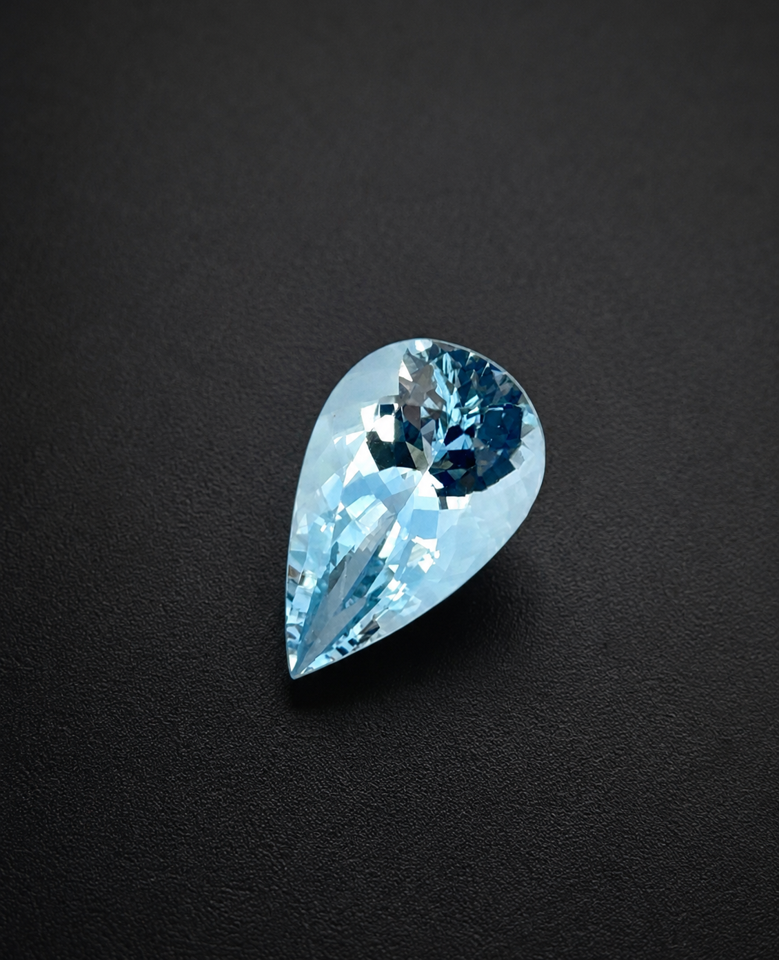 5.3 Ct Aquamarine Pear Cut 16.4x9.9 mm | AAA+ Natural Blue Gemstone | Loose Aquamarine for Ring, Pendant, Jewelry