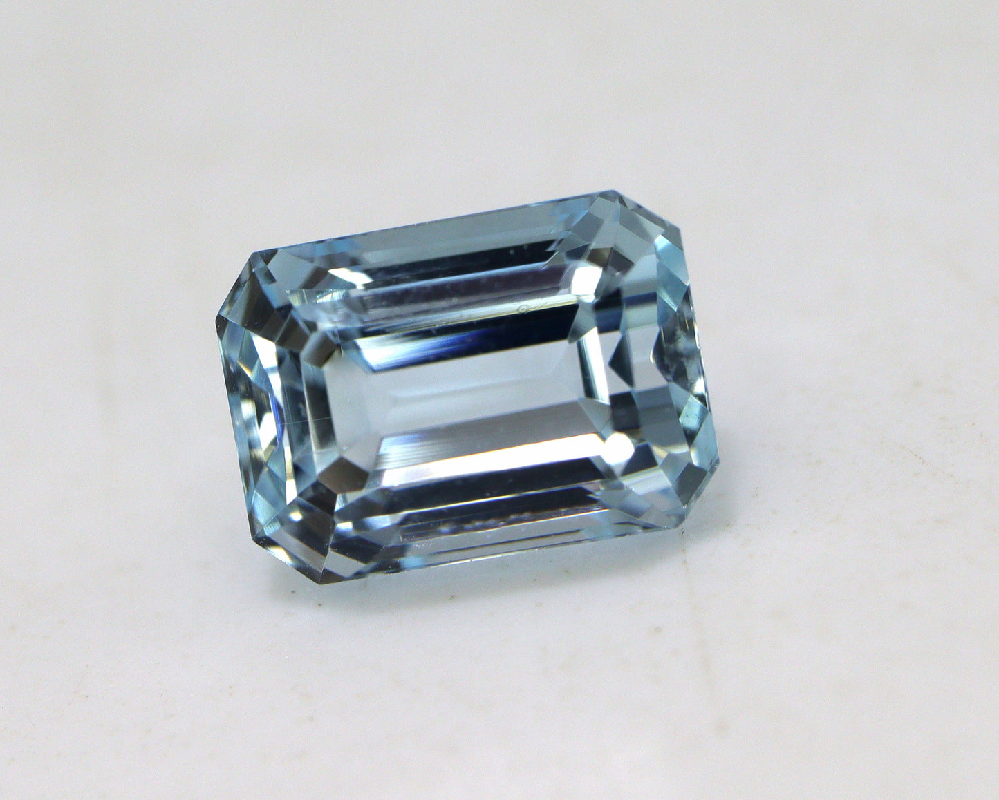 2 Ct AAA Natural Aquamarine | Emerald Cut Loose Gem | Light Blue | Eye Clean to VVS | East West Ring Gem | Birthday & Christmas Gift