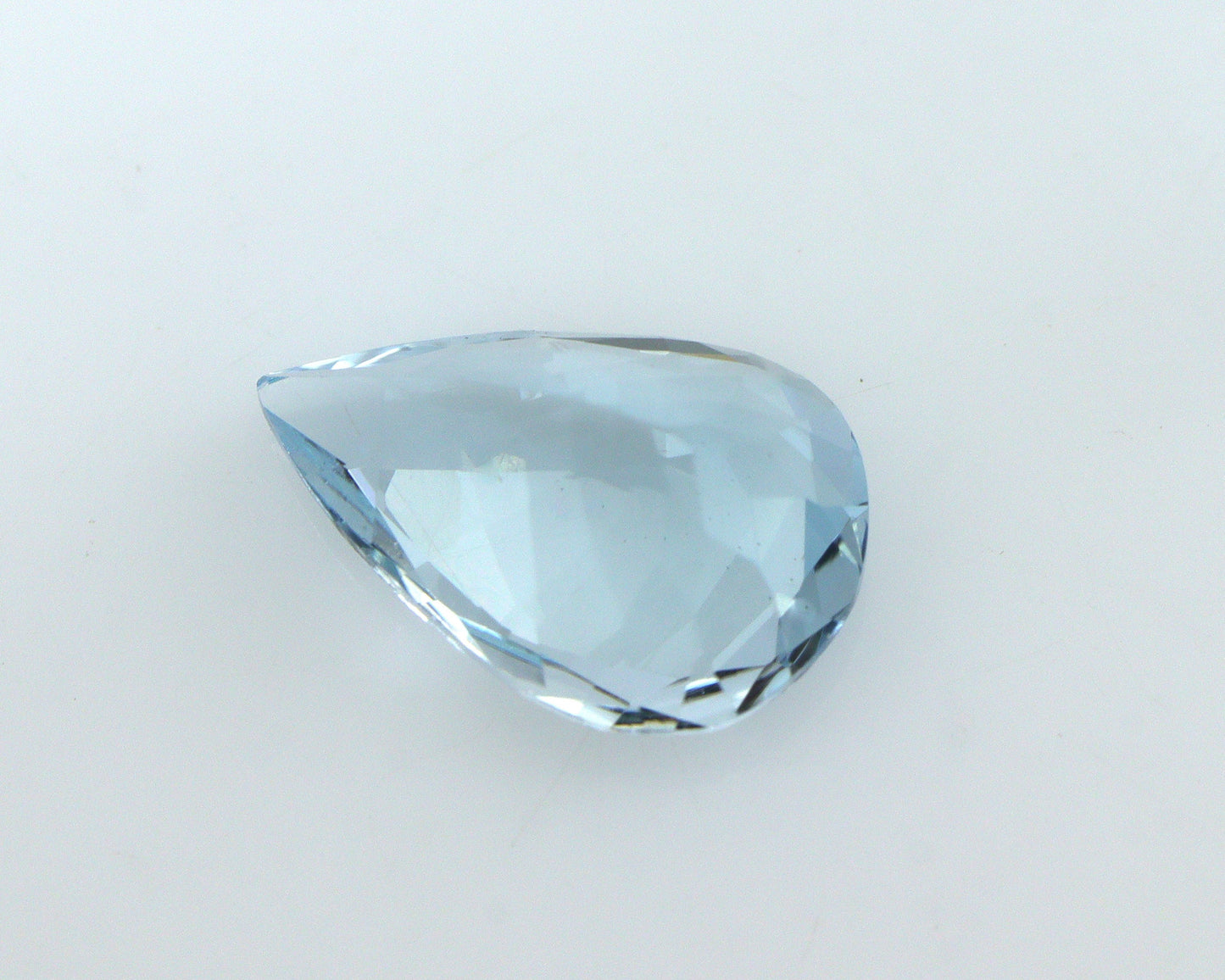 1.54 Ct Natural Aquamarine Pear Cut, 10.2x7 mm Medium Blue Gemstone, AAA Aquamarine for Drop Pendant, Tear Drop Pendant Necklaces
