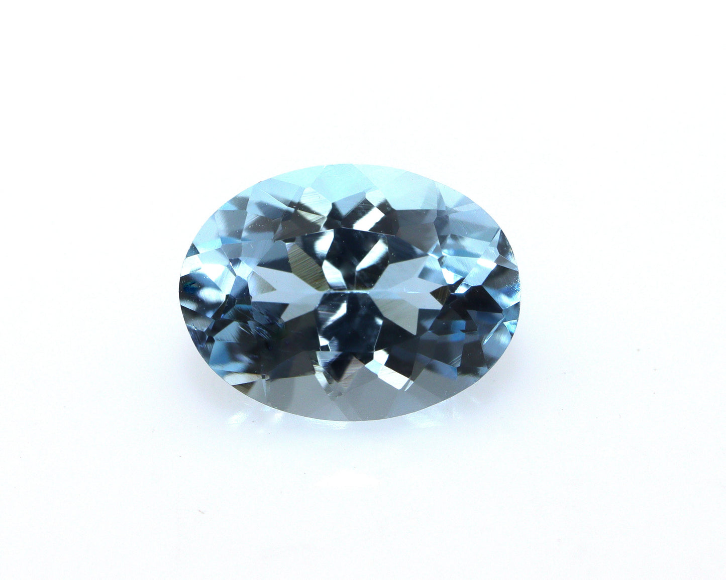 1.48 Ct Oval Aquamarine 8.6x6.5 mm | AAA+ Dark Blue Gemstone | March Birthstone | Loose Aquamarine for Ring, Pendant, Fine Jewelry