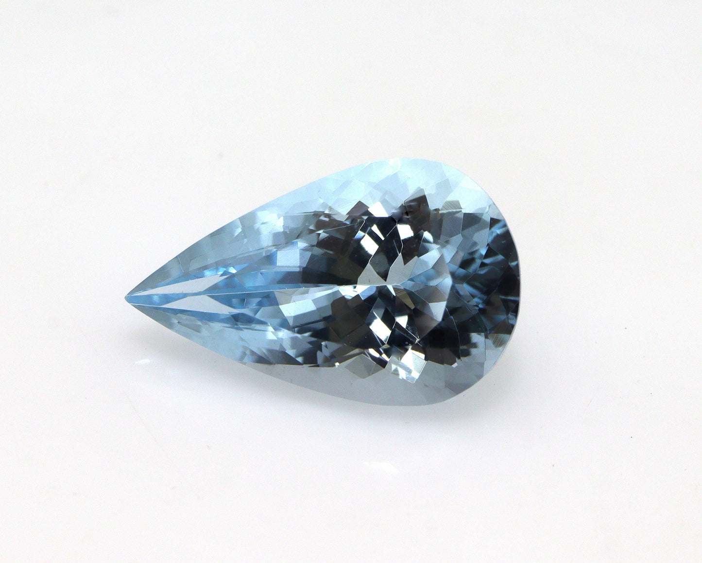 5 Ct Natural Aquamarine Pear Cut • AAA+ Medium–Dark Blue Aquamarine • Big Gemstone for Ring • Unheated Statement Aquamarine
