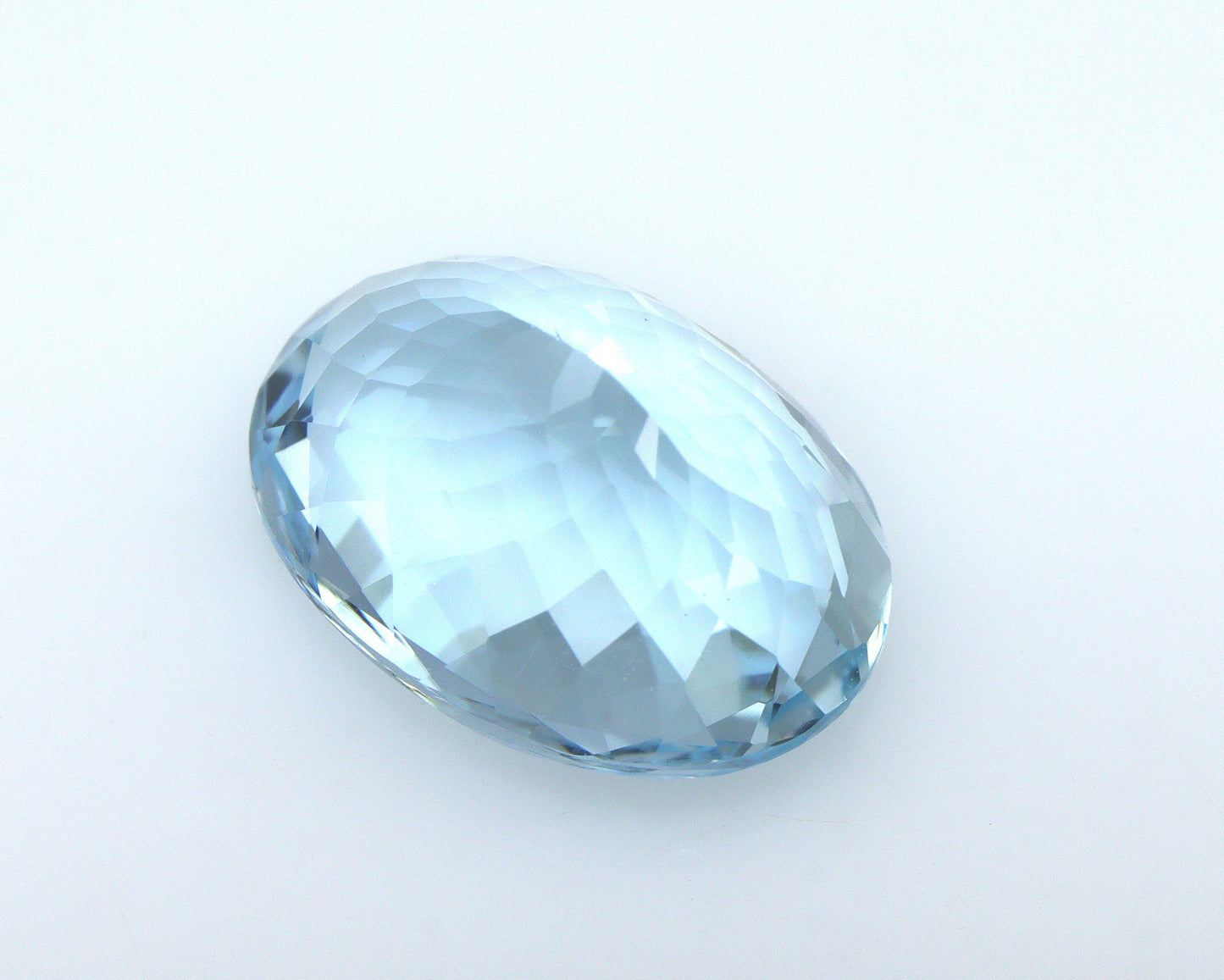 5.5 Ct AAA+ Natural Aquamarine Oval Cut 13.5x9.8 mm, Loupe Clean Medium Blue Aquamarine, Large Loose Gemstone for Statement Ring, Lapidary