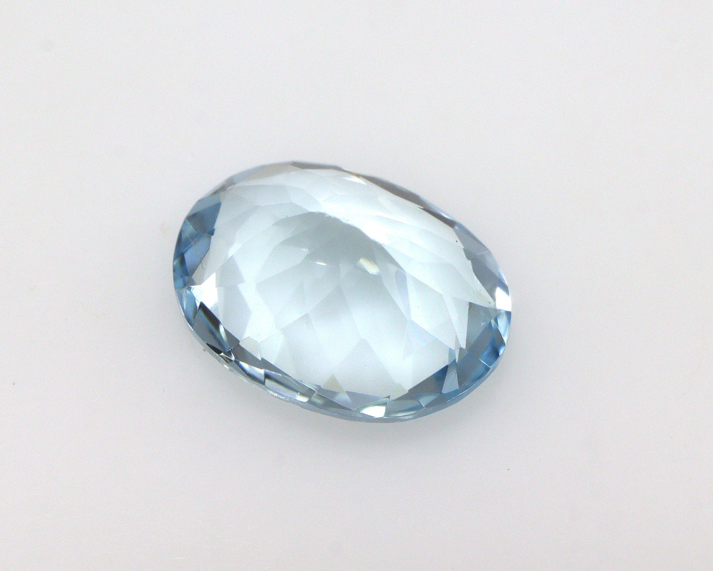 2.4 Ct Aquamarine Oval Cut – AAA Natural Medium Blue Gemstone, Eye Clean Loose Aquamarine for Ring, Pendant