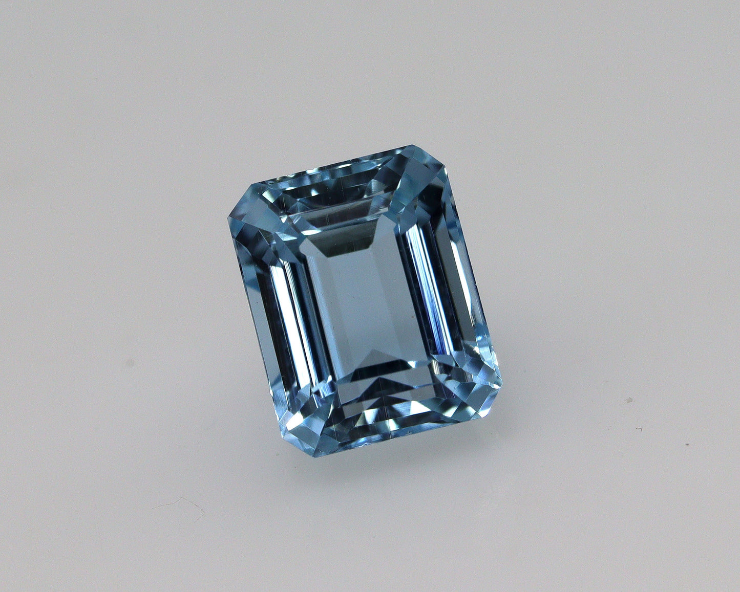 ULTRA FINE! 1.74 Ct Natural Aquamarine Emerald Cut | Deep Blue Gemstone | March Birthstone | 7.3x5.8 mm Loose Gem | Engagement Ring Stone