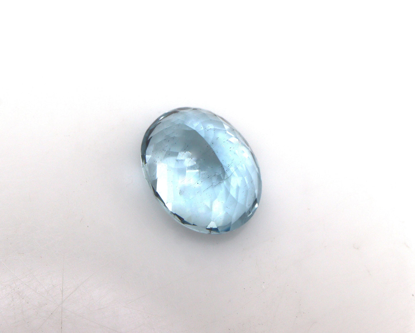 5.93 Ct Natural Aquamarine Oval Cut 12.2x9.7mm, Top Medium Blue Loose Gem for Ring, Necklace, March Birthstone, Oval Cut Ring For Gift