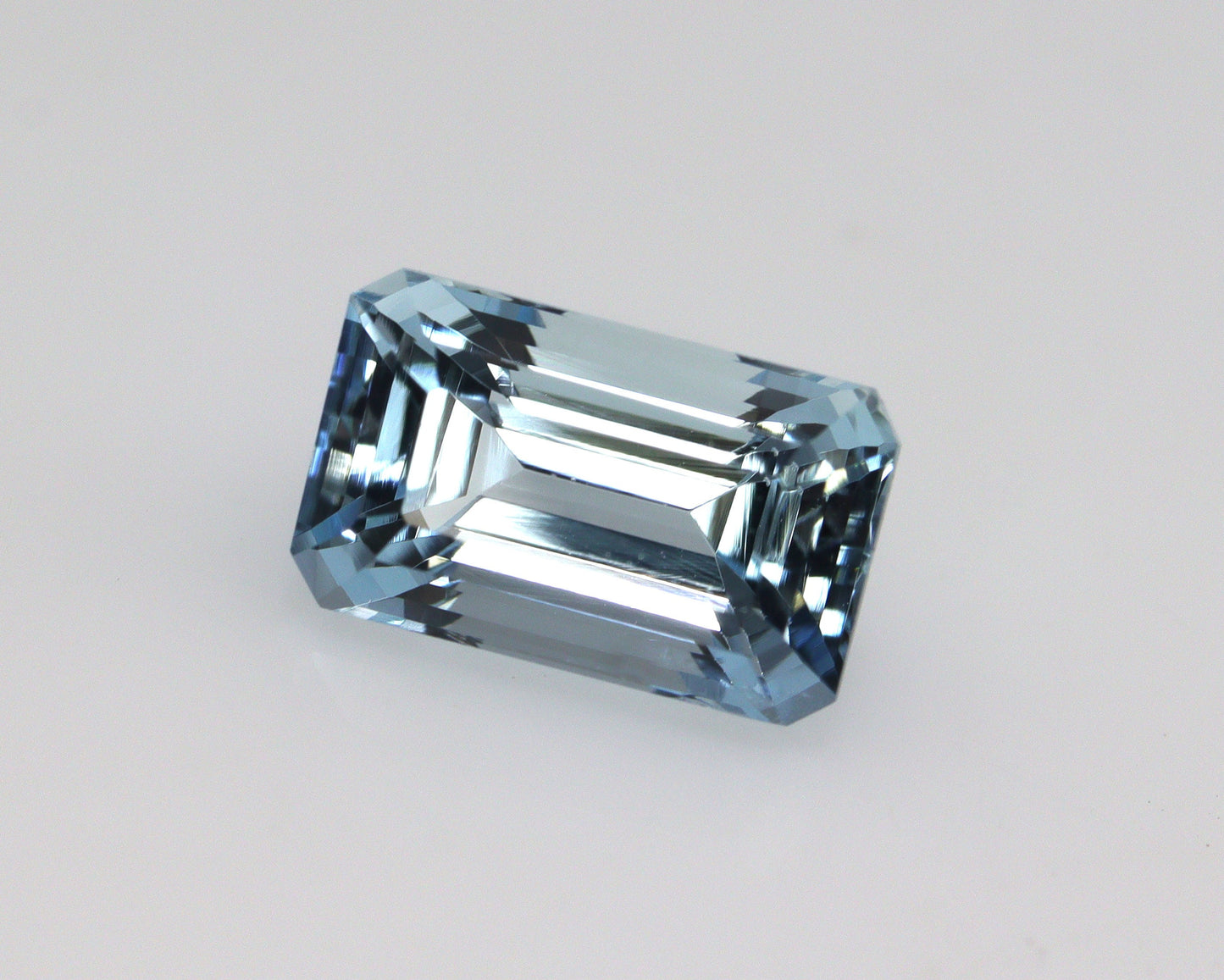 1.8 Ct AAA+ Natural Medium Blue Aquamarine Emerald Cut | Loose Gemstone | March Birthstone