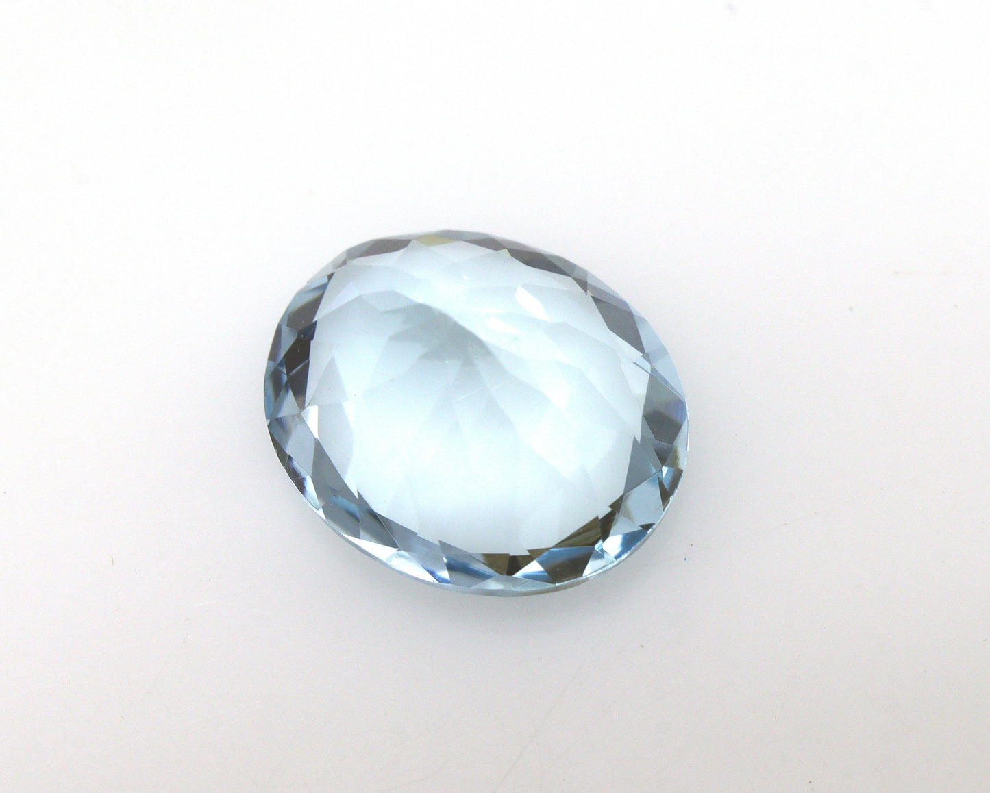 3.36 Cts Natural Aquamarine • 10.7x9.1 mm Oval Cut • Medium Blue • AAA Quality • Halo/Solitaire Ring Gemstone