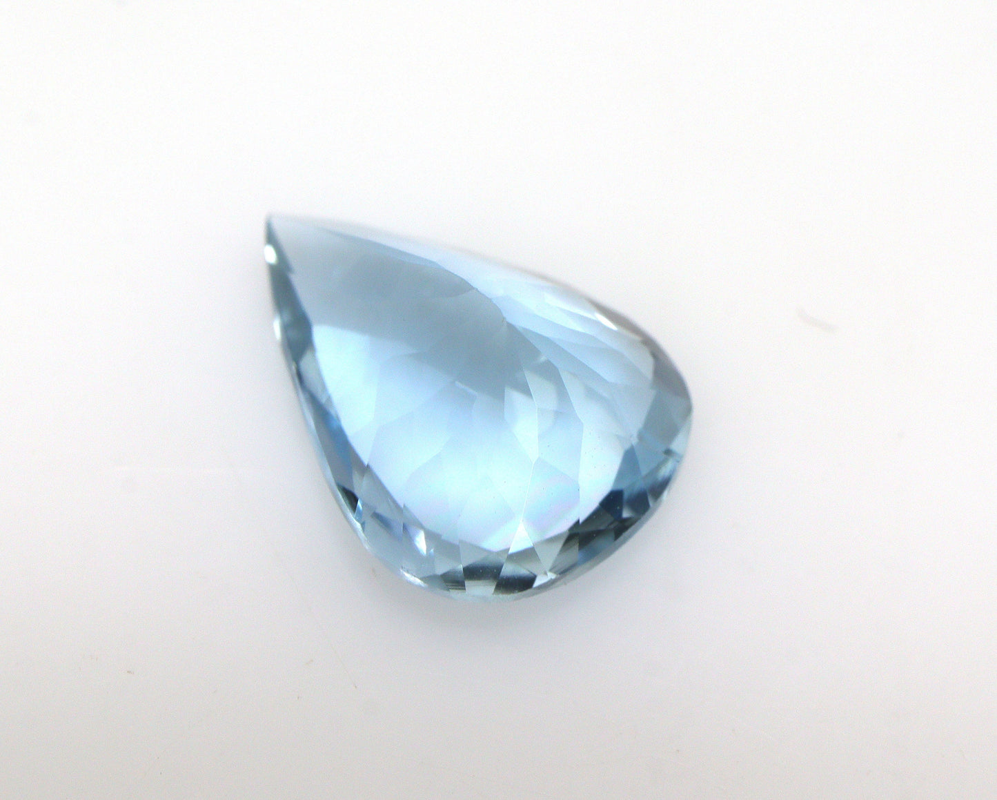 AAA+ Aquamarine Pear Cut 2.29 Ct | Dark Blue Loupe Clean Gemstone | Finest Quality Pear Cut Aquamarine | Aquamarine For Custom Jewelry