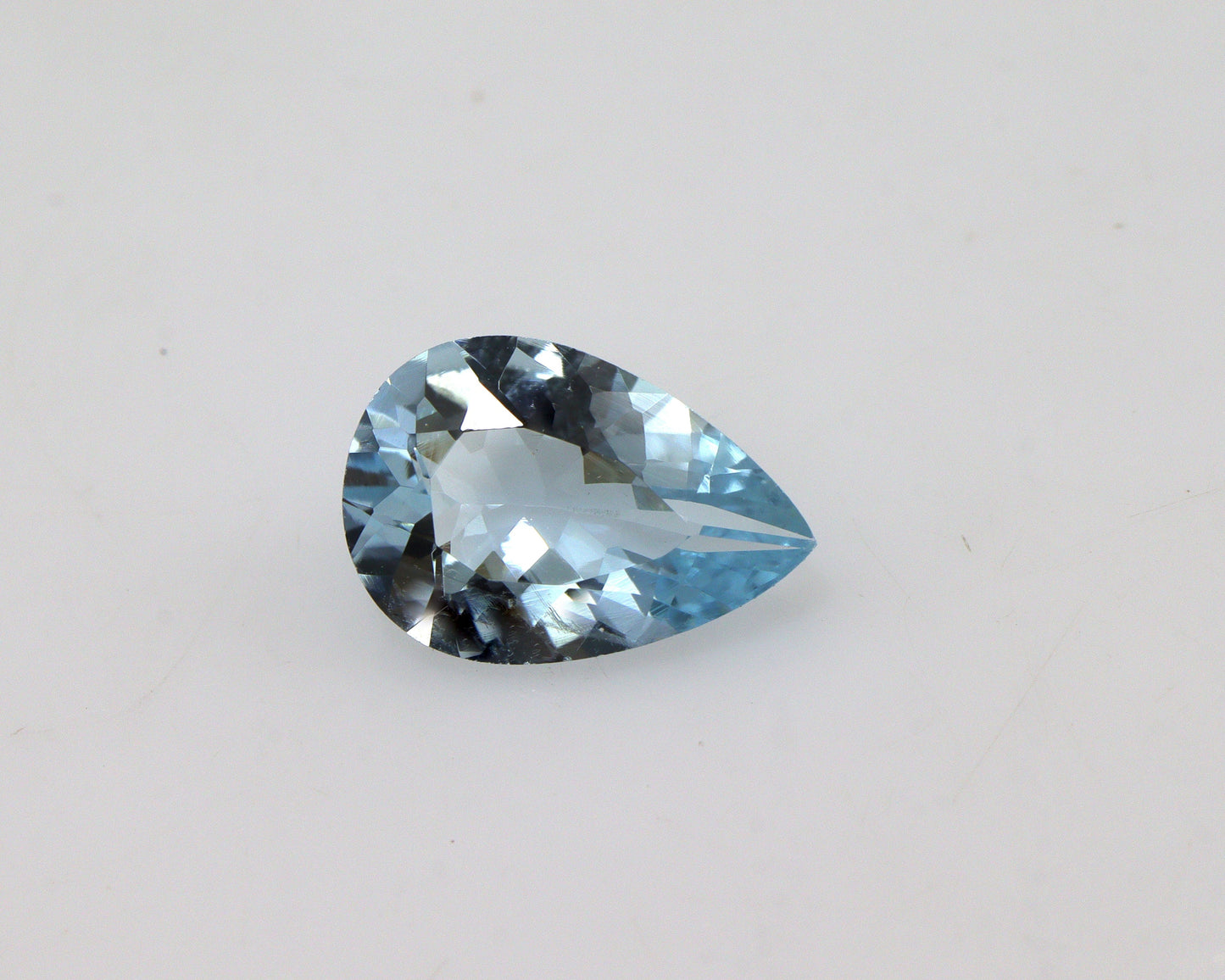 10x7 mm TOP Quality Natural AQUAMARINE Pear | Unheated Dark Blue Aquamarine Gemstone | AAA Grade Aquamarine for Pear Ring