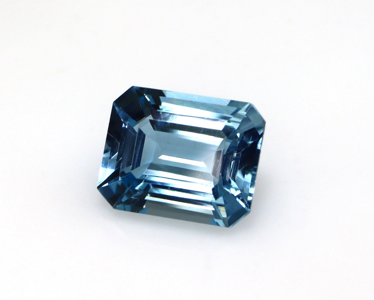 Dark Blue Aquamarine! 2.4 Ct Emerald Cut | AAA+ Eye Clean Gem | No Heat Natural Aquamarine | Engagement Ring Pendant Gem, Top Quality Gem