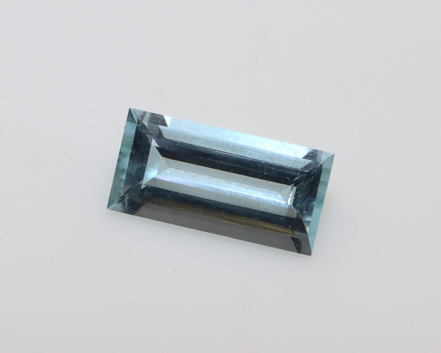 1.6 Cts AAA Natural Aquamarine Baguette Cut Loose Gemstone | Sky Blue Aquamarine for Statement Ring or Pendant | Custom Jewelry Stone
