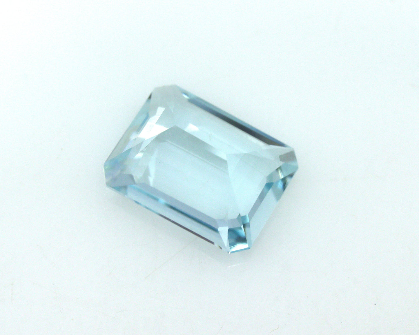 2 Ct AAA Natural Aquamarine Emerald Cut | 9.2x7 mm Blue Gemstone | Eye-Clean Aquamarine for Engagement Ring or Custom Jewelry