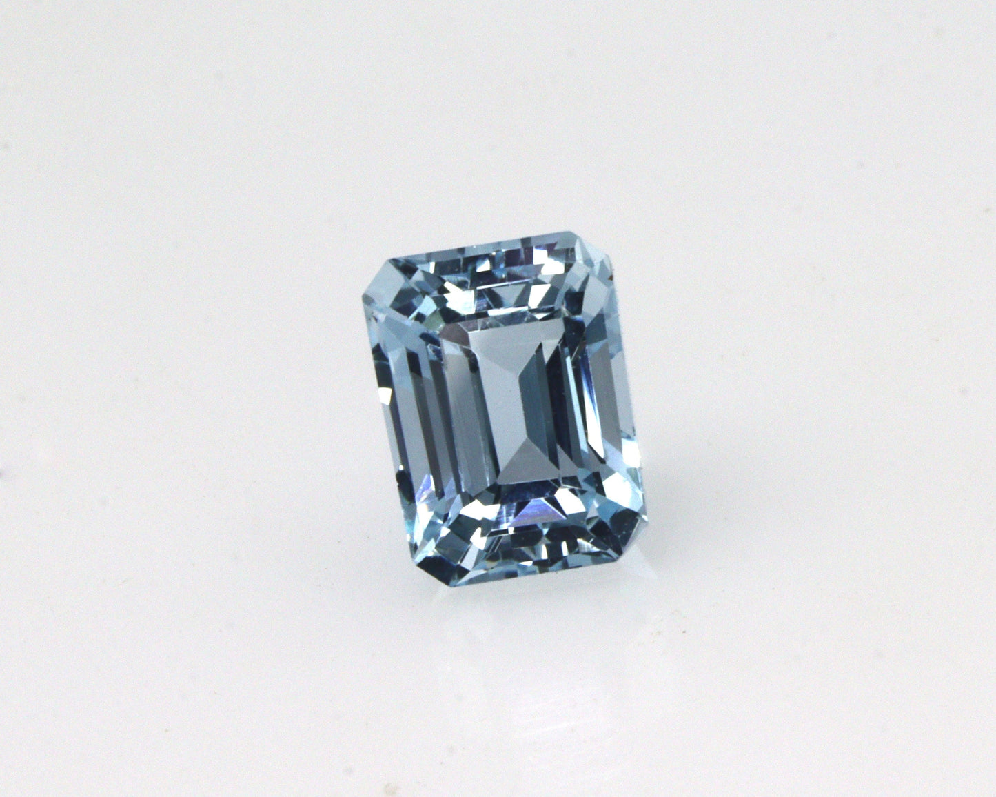 6.2x4.5 mm AAA Natural Aquamarine Emerald Cut, Tiny Loose Aquamarine, For Jewelry Making, East West Ring, Excellent Cut March Birthstone