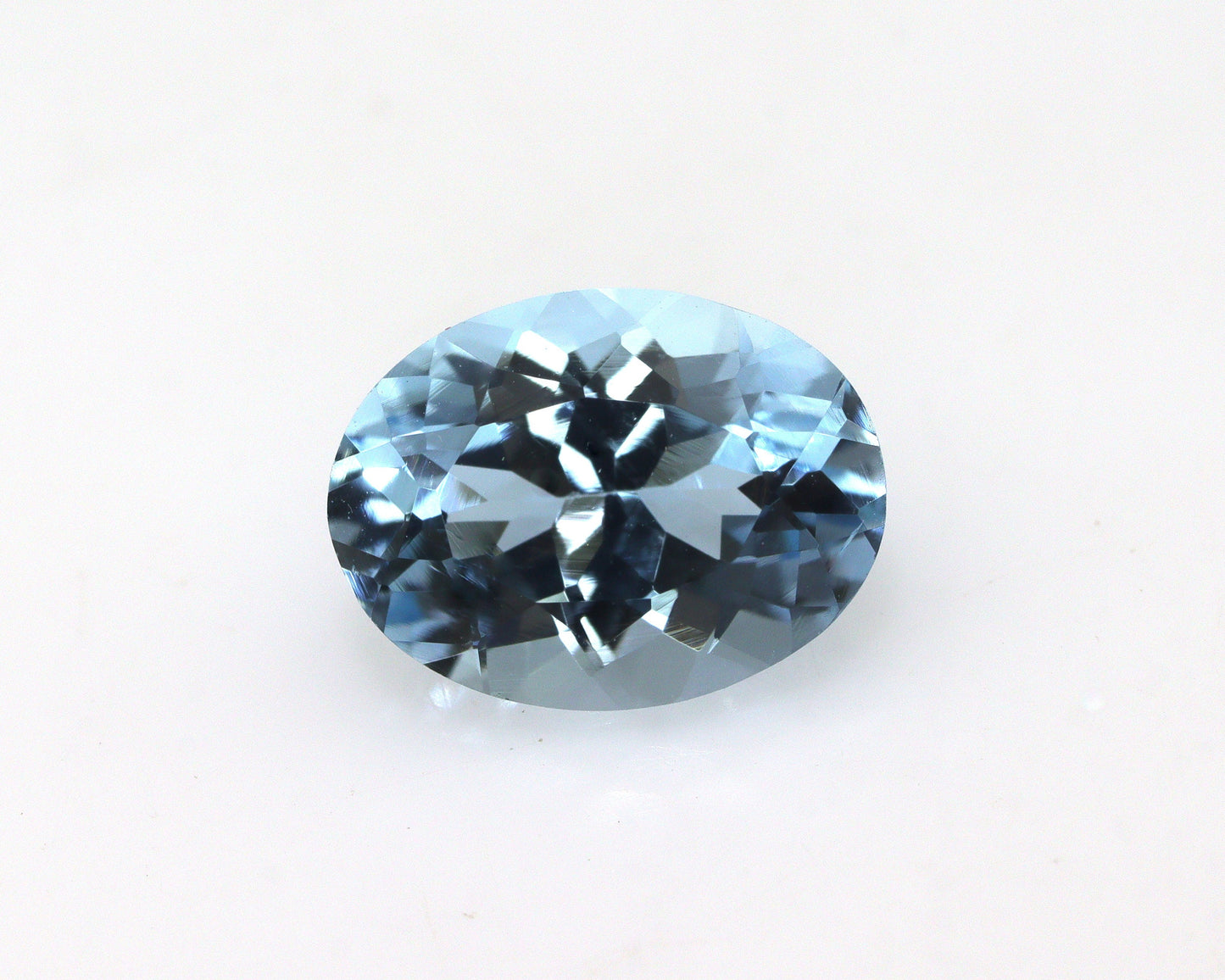 1.48 Ct Oval Aquamarine 8.6x6.5 mm | AAA+ Dark Blue Gemstone | March Birthstone | Loose Aquamarine for Ring, Pendant, Fine Jewelry