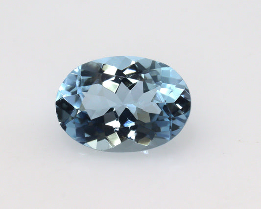 AAA Natural AQUAMARINE Oval Cut, 1.6 Cts TOP Blue Aquamarine For Halo Oval Ring, Aquamarine Oval Ring, Oval Pendant, Oval Solitaire Ring