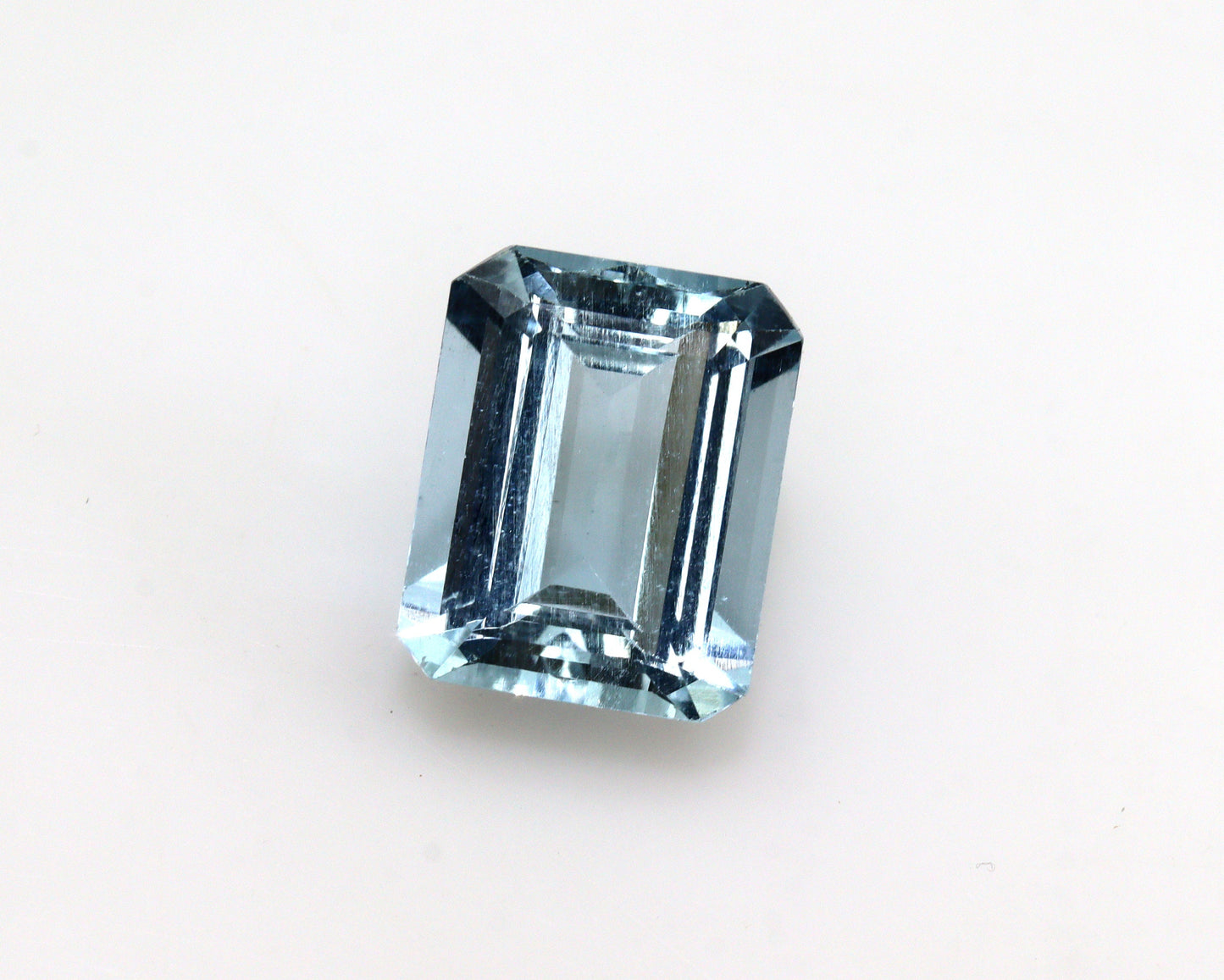 10x8 mm Emerald Cut Natural Aquamarine, 3.25 cts, Perfect Size Aquamarine, Good Quality Octagon, Emerald Cut Pendant, Aquamarine Ring