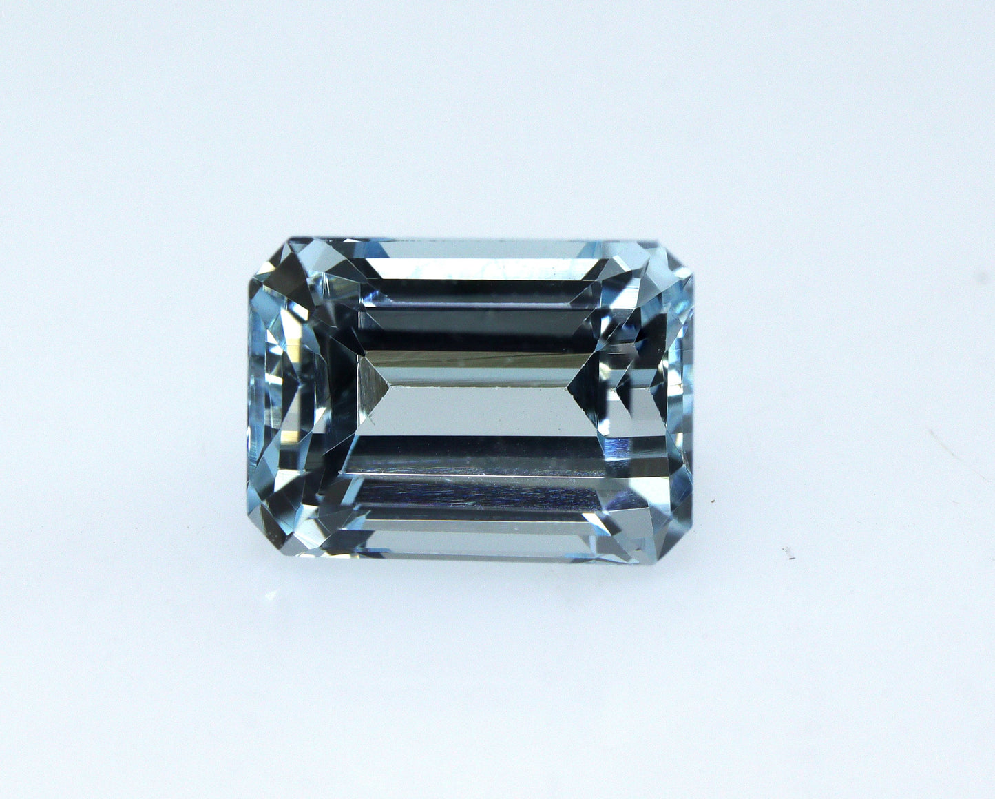 AAA 1.3 Ct Natural Aquamarine Emerald Cut, 7x5 mm Light Blue Octagon Gemstone, Aquamarine Ring Stone, March Birthstone Jewelry