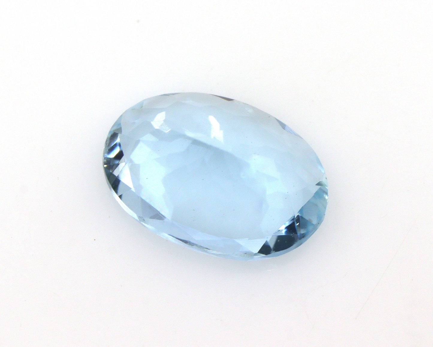 2 Ct Aquamarine Oval 10.4x7.4 mm | AAA+ Top Blue Gemstone | March Birthstone | Natural Loose Aquamarine for Ring, Pendant, Necklace