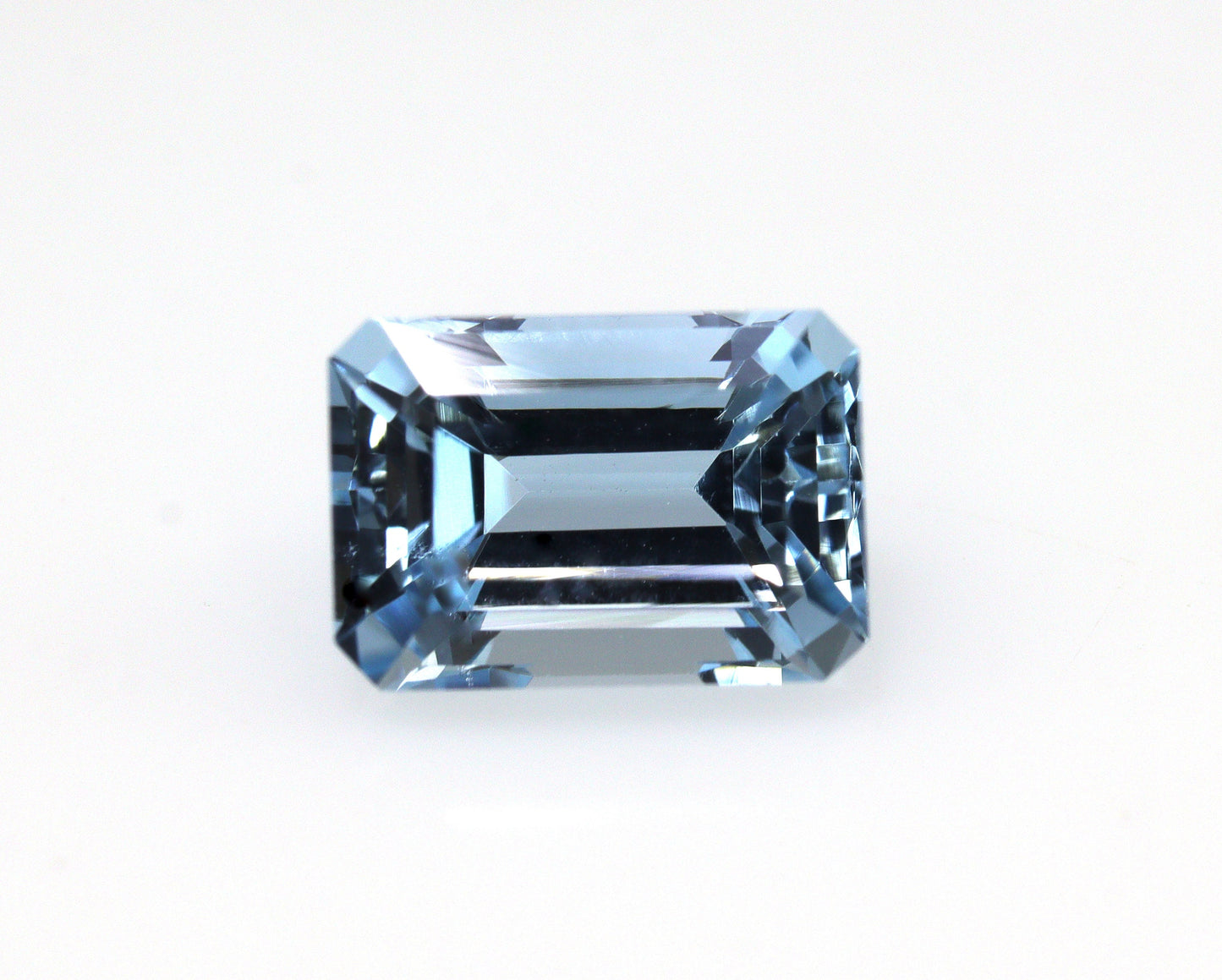 7x5 mm Aquamarine Emerald Cut – AAA Natural 1.2 Ct Medium Blue Gemstone, Loose Aquamarine for Ring or Pendant, Aquamarine Supplies