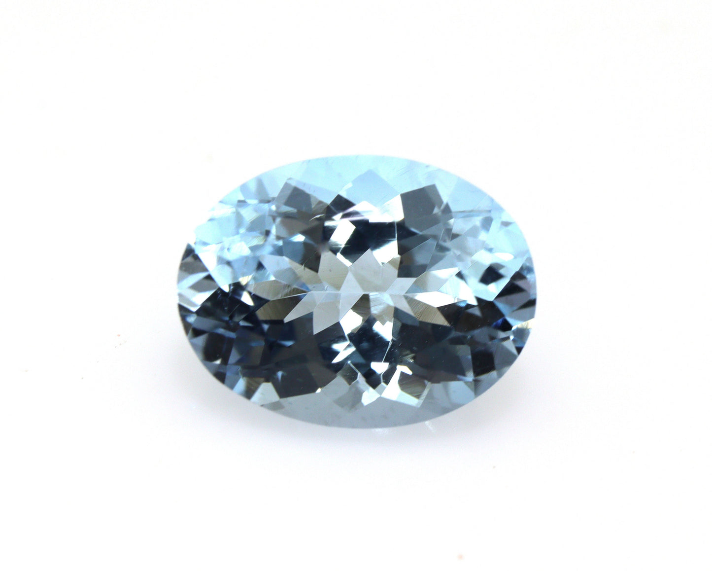 2.93 Ct AAA+ Natural Dark Blue Aquamarine Oval Cut – Top Grade March Birthstone Gemstone for Ring or Pendant