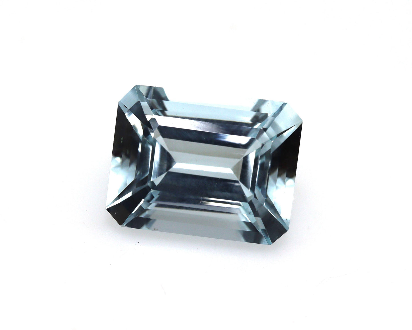 4.64 Ct AAA Natural Aquamarine | Emerald Cut Gemstone | Loose Stone for Ring | Engagement Ring Gem | Wedding Jewelry Gem | 11.7x9x6.5 mm