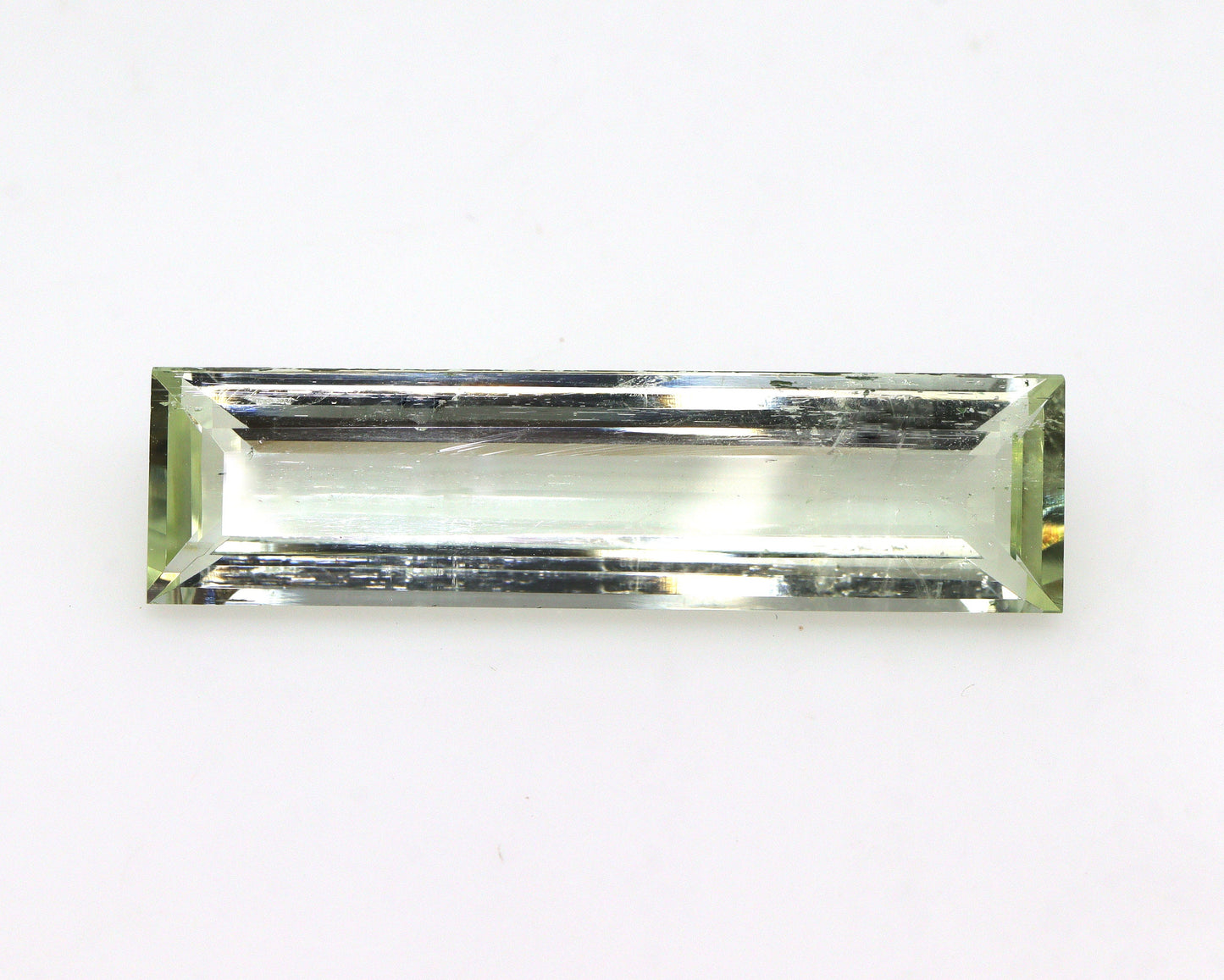 LARGE Baguette! 29.8x7.8 mm Natural Yellow Aquamarine Long Baguette, Baguette Necklace, 9.94 Cts Unique Cut Heliodor, Skinny Cut, Pencils