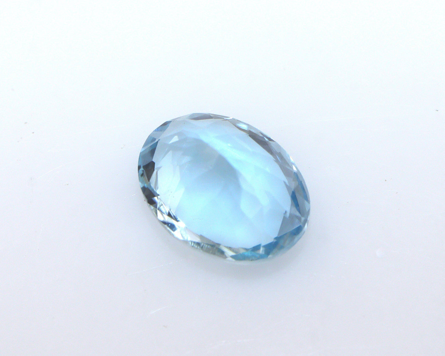 1.48 Ct Oval Aquamarine 8.6x6.5 mm | AAA+ Dark Blue Gemstone | March Birthstone | Loose Aquamarine for Ring, Pendant, Fine Jewelry
