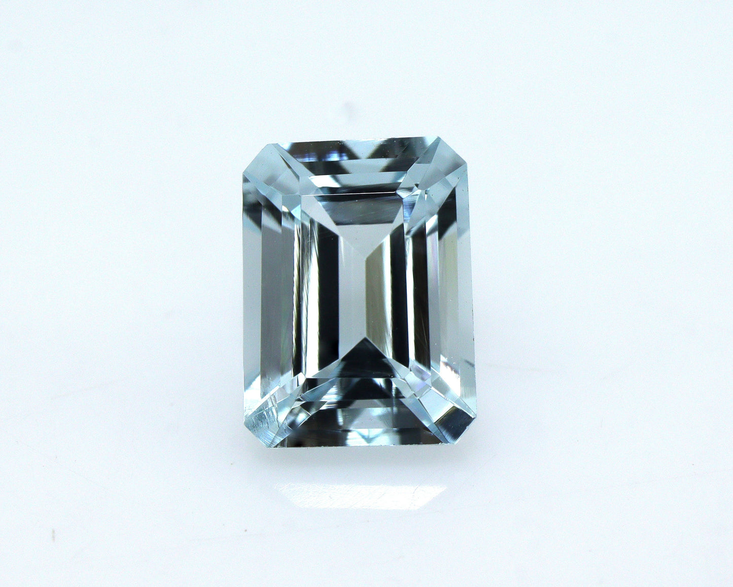 AAA 1.67 Ct Natural Aquamarine Emerald Cut, 8.3x6 mm Light Blue Octagon Gemstone, Aquamarine Ring Stone, March Birthstone Pendant