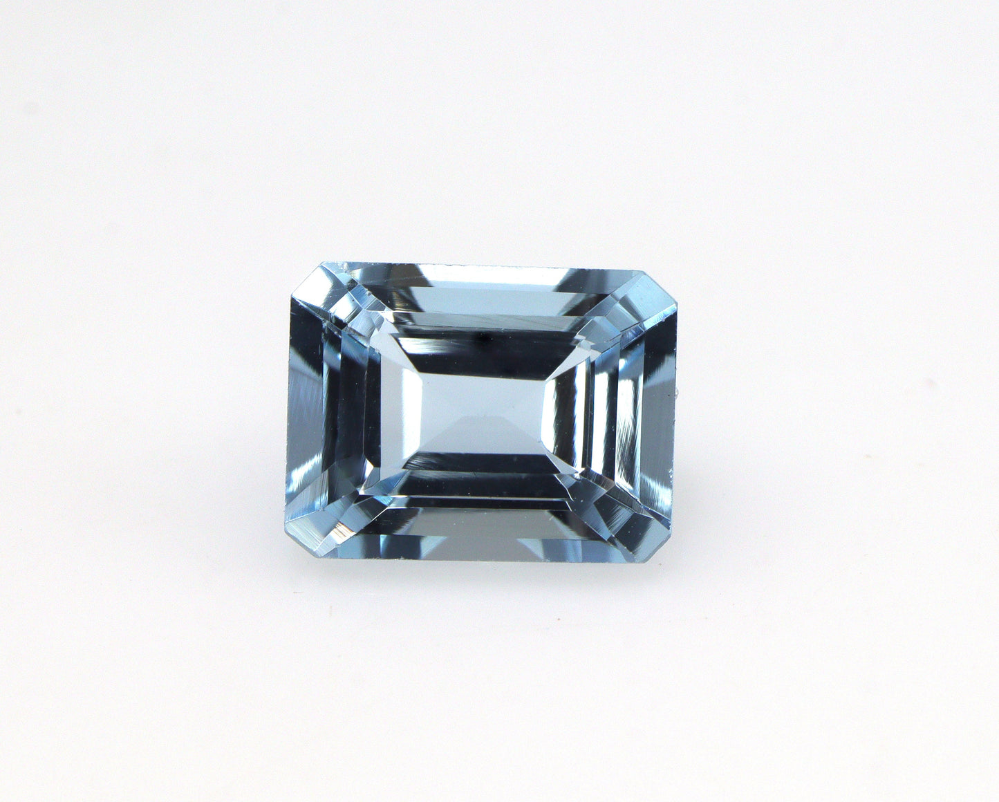 AAA 1.8 Ct Natural Aquamarine Emerald Cut, 8.5x6.6 mm Medium Blue Octagon Gemstone, Aquamarine Ring Stone, March Birthstone Jewelry