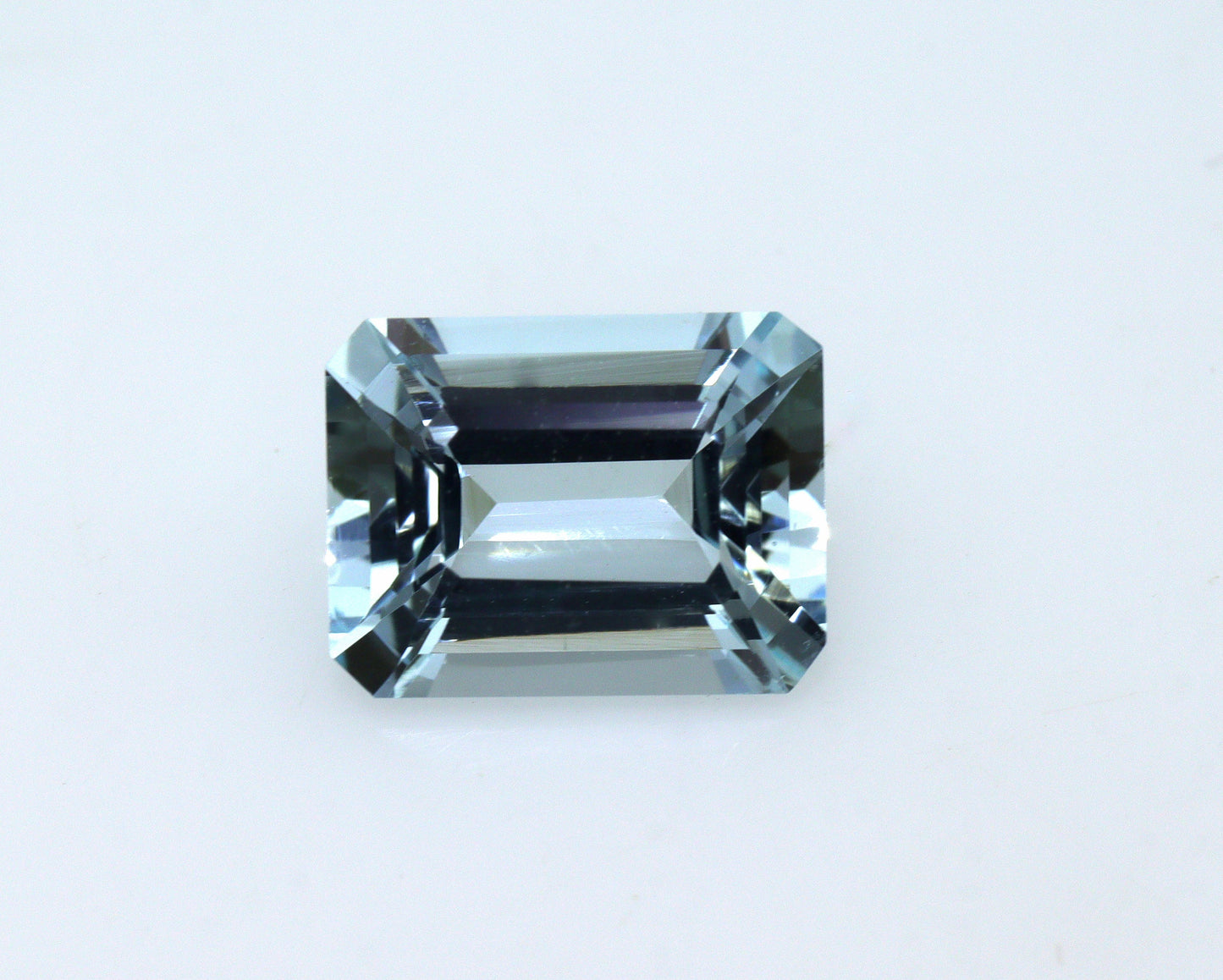 2 Ct AAA Natural Aquamarine Emerald Cut | 9.2x7 mm Blue Gemstone | Eye-Clean Aquamarine for Engagement Ring or Custom Jewelry