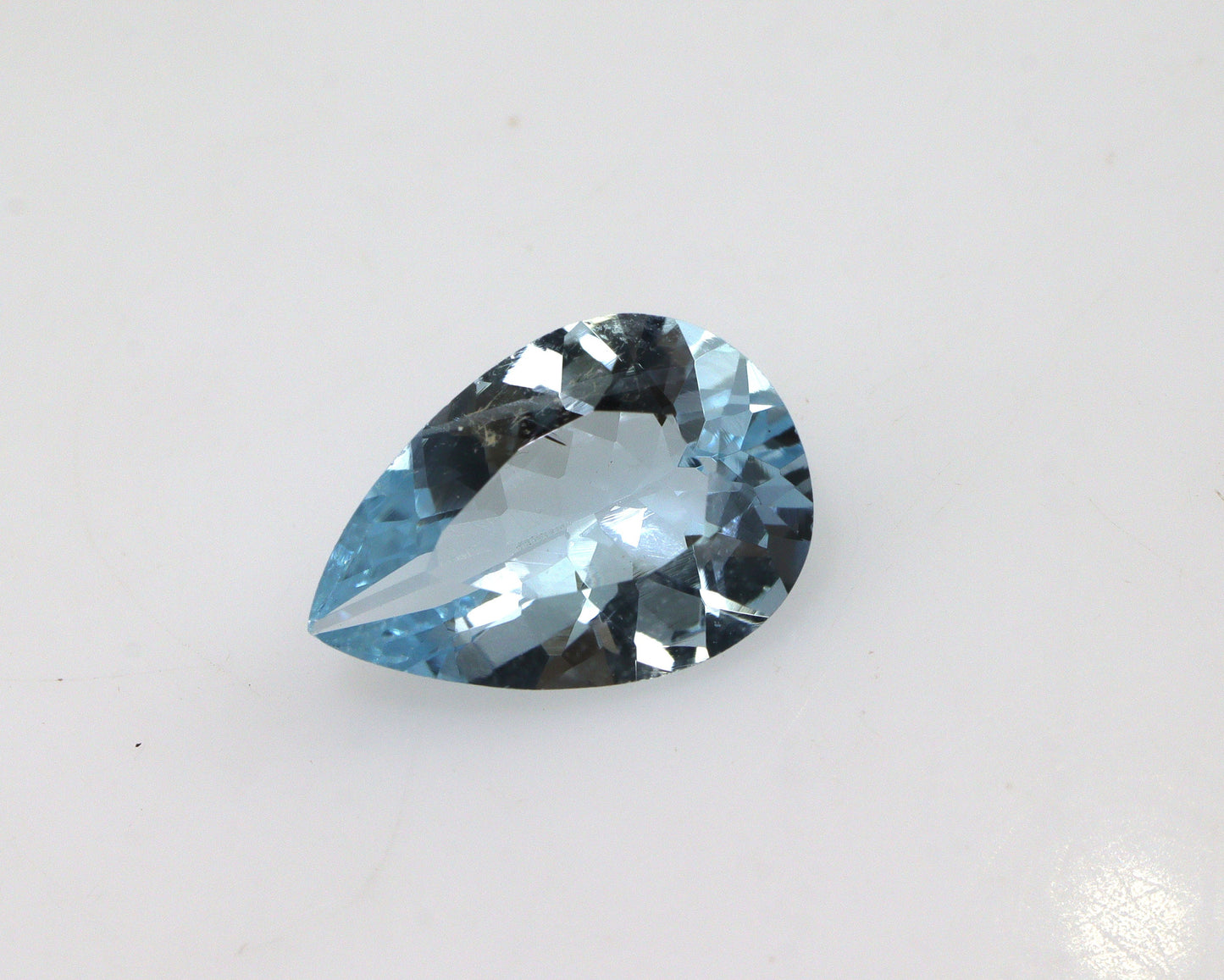 10x7 mm TOP Quality Natural AQUAMARINE Pear | Unheated Dark Blue Aquamarine Gemstone | AAA Grade Aquamarine for Pear Ring