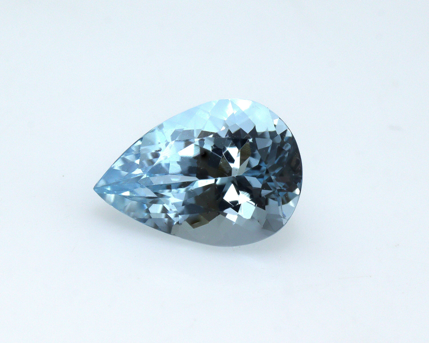 2.28 Ct Natural Aquamarine Pear Cut 10.9x7.7 mm, Medium Blue Loose Gemstone, Eye Clean March Birthstone, Fine Jewelry Aquamarine