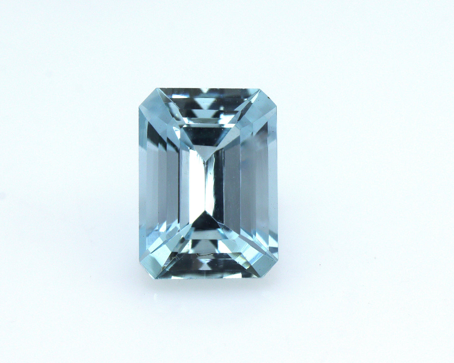 Amazing Blue! 8.3x6 mm Natural Aquamarine Emerald Cut for Stacking Ring, Solitaire Aquamarine, Emerald Cut Birthday Ring, Jewelry Making