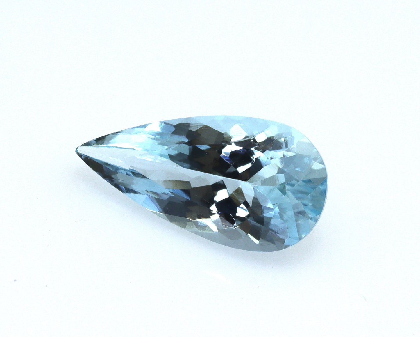 FINE QUALITY! 3.5 Cts AAA Natural Aquamarine Pear Cut 15.7x8 mm, Pear Ring, Top Grade Aquamarine Fine Jewelry, Aquamarine Pear Pendant