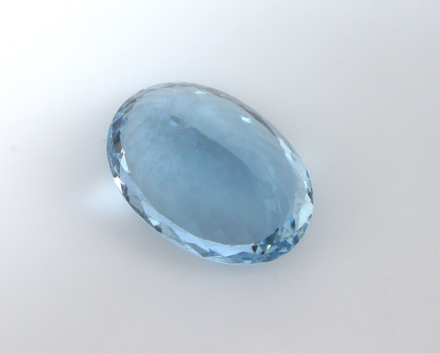 EXCLUSIVE 12.8 Cts AAA+ Natural Aquamarine – Rare Dark Blue Oval | Micro-Faceted | Highly Lustrous Big Gemstone
